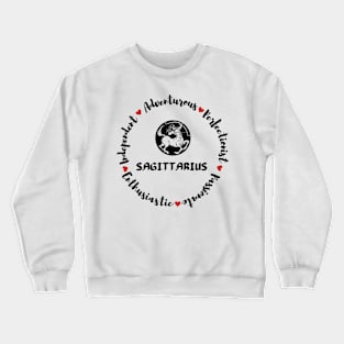 Sagittarius ♐🏹 Zodiac Sign Astrology Crewneck Sweatshirt